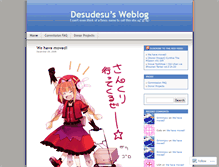 Tablet Screenshot of desudesu0.wordpress.com