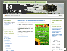 Tablet Screenshot of canteras.wordpress.com