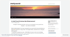 Desktop Screenshot of inkellysworld.wordpress.com
