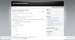 Desktop Screenshot of myselenium.wordpress.com