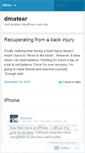 Mobile Screenshot of dmatear.wordpress.com