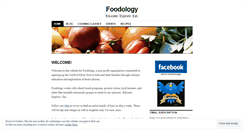 Desktop Screenshot of foodologyfoundation.wordpress.com