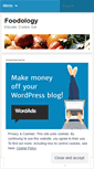 Mobile Screenshot of foodologyfoundation.wordpress.com