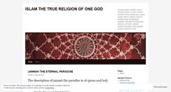 Desktop Screenshot of islamreligion1.wordpress.com