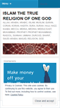 Mobile Screenshot of islamreligion1.wordpress.com