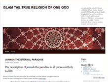 Tablet Screenshot of islamreligion1.wordpress.com