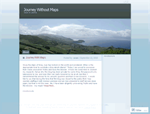Tablet Screenshot of journeywithoutmaps.wordpress.com