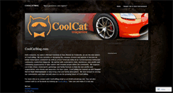 Desktop Screenshot of coolcatmag.wordpress.com