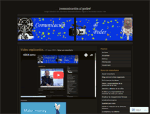 Tablet Screenshot of comunicacionalpoder.wordpress.com