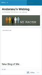 Mobile Screenshot of andarasu.wordpress.com