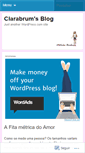 Mobile Screenshot of clarabrum.wordpress.com