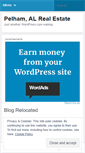 Mobile Screenshot of pelhamalrealestate.wordpress.com