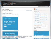 Tablet Screenshot of pelhamalrealestate.wordpress.com