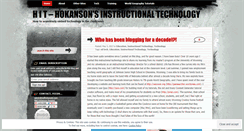 Desktop Screenshot of nhokanson.wordpress.com