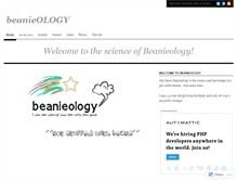 Tablet Screenshot of beanieology.wordpress.com