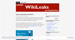 Desktop Screenshot of cartacapitalwikileaks.wordpress.com