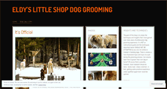 Desktop Screenshot of mygroomingtable.wordpress.com