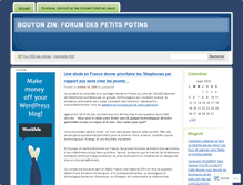 Tablet Screenshot of bouyonzin.wordpress.com