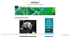 Desktop Screenshot of hotelo.wordpress.com