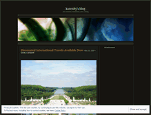 Tablet Screenshot of karen85.wordpress.com