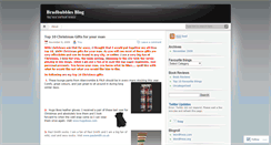 Desktop Screenshot of bradbubbles.wordpress.com