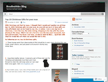 Tablet Screenshot of bradbubbles.wordpress.com