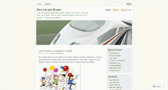 Desktop Screenshot of deutschebahn.wordpress.com