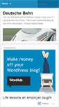 Mobile Screenshot of deutschebahn.wordpress.com