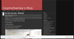 Desktop Screenshot of gopmotbantay.wordpress.com