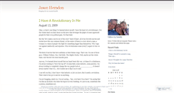 Desktop Screenshot of jasonherndon.wordpress.com