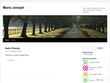 Tablet Screenshot of josephmanu.wordpress.com