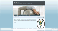 Desktop Screenshot of mundofisio.wordpress.com