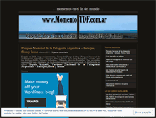 Tablet Screenshot of momentostdf.wordpress.com