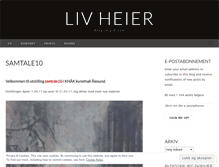 Tablet Screenshot of livheier.wordpress.com