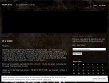Tablet Screenshot of mkr1989.wordpress.com