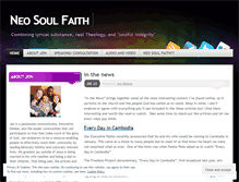 Tablet Screenshot of neosoulfaith.wordpress.com