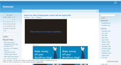 Desktop Screenshot of frgregoryj.wordpress.com
