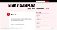 Desktop Screenshot of minhavidaempraga.wordpress.com