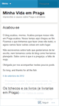 Mobile Screenshot of minhavidaempraga.wordpress.com