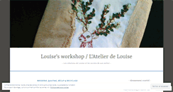 Desktop Screenshot of louisesworkshop.wordpress.com