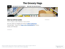 Tablet Screenshot of groceryhag.wordpress.com