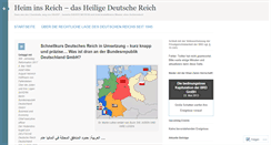 Desktop Screenshot of heiminsreich.wordpress.com