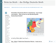 Tablet Screenshot of heiminsreich.wordpress.com