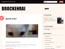 Tablet Screenshot of brockenrai.wordpress.com