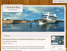 Tablet Screenshot of chethaka.wordpress.com