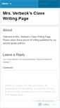 Mobile Screenshot of mrsverbeck.wordpress.com