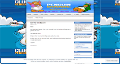 Desktop Screenshot of penguinboogie.wordpress.com