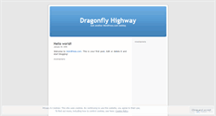 Desktop Screenshot of dragonfly.wordpress.com