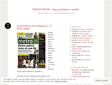 Tablet Screenshot of maiconbock.wordpress.com