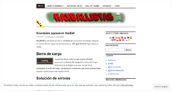 Desktop Screenshot of haxballistas.wordpress.com